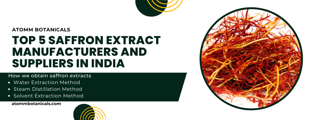 Saffron Extract Manufacturers and Suppliers in India